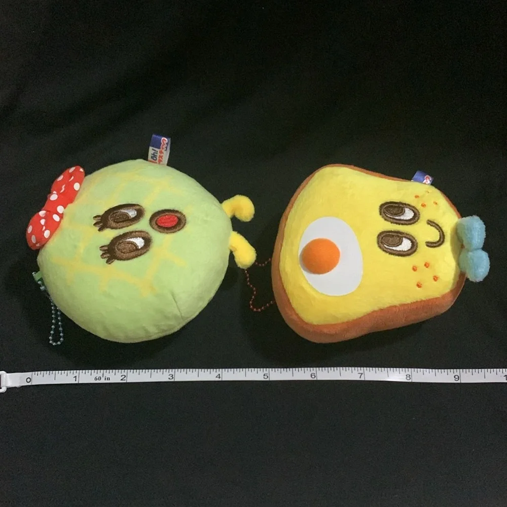 Amuse Pantastic Food Bread Toast Plush Set from Japan - Picture 4 of 4